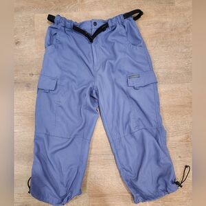 Misty Mountain Technical Activewear Cargo Capri Pants - Large